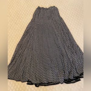 Black and White Skirt